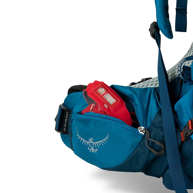 Osprey Atmos AG LT 65 L/XL - Trekkingrucksack 90 cm (night shift/scoria blue)