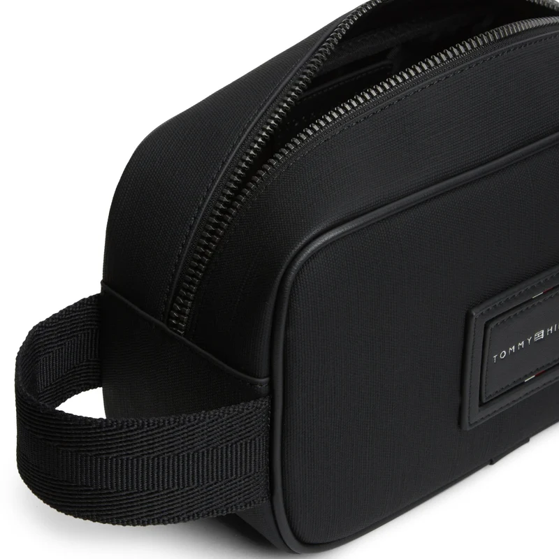 Tommy Hilfiger Foundation Washbag - Kulturbeutel 23 cm (black)