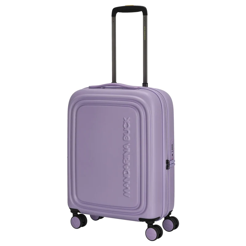 Mandarina Duck Logoduck+ - 4-Rollen-Kabinentrolley 52 cm erw. (frosty lilac)