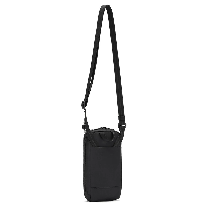 pacsafe RFIDsafe Tech Crossbody - Umhängetasche 22 cm (jet black)