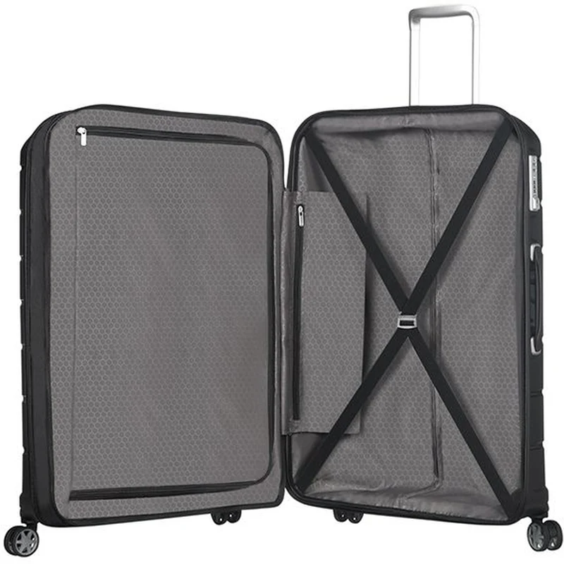 Samsonite Flux 4-Rollen-Trolley L 75 cm erw. (black)