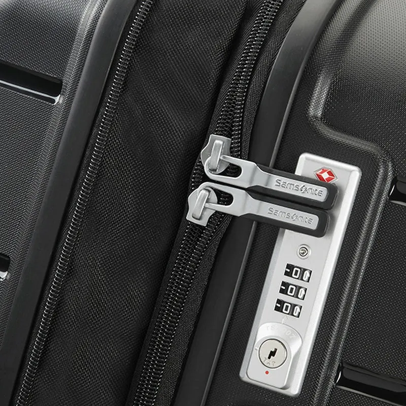 Samsonite Flux 4-Rollen-Trolley L 75 cm erw. (black)