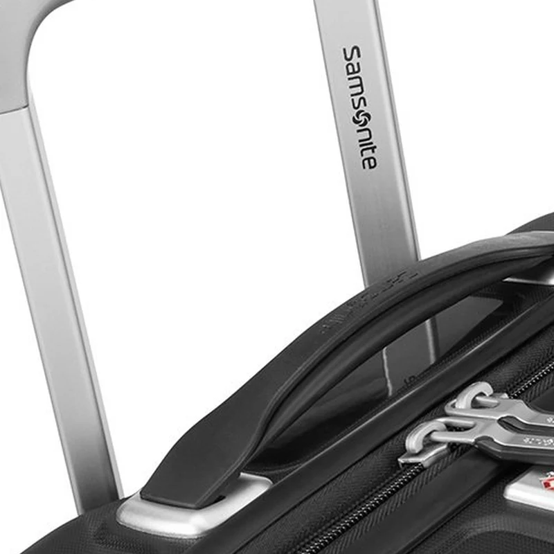 Samsonite Flux 4-Rollen-Kabinentrolley 55 cm erw. (black)