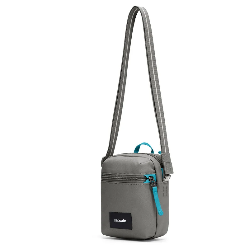 pacsafe GO Micro Crossbody - Umhängetasche 17.5 cm RFID (stone)