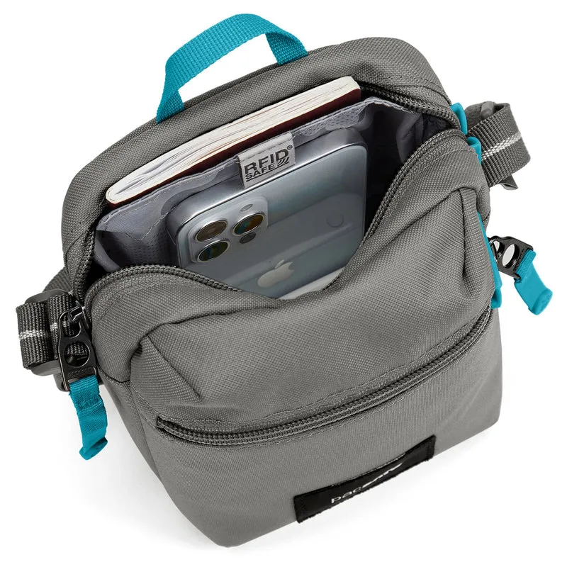pacsafe GO Micro Crossbody - Umhängetasche 17.5 cm RFID (stone)