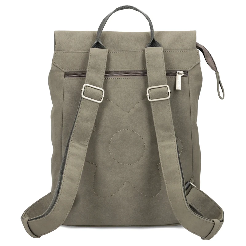 zwei Mademoiselle MR13 - Rucksack 35 cm (nubuk-mud)