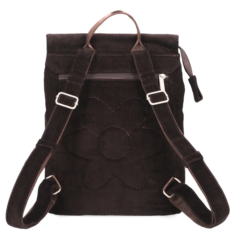 zwei Mademoiselle MR13 - Rucksack 35 cm (cord-espresso)