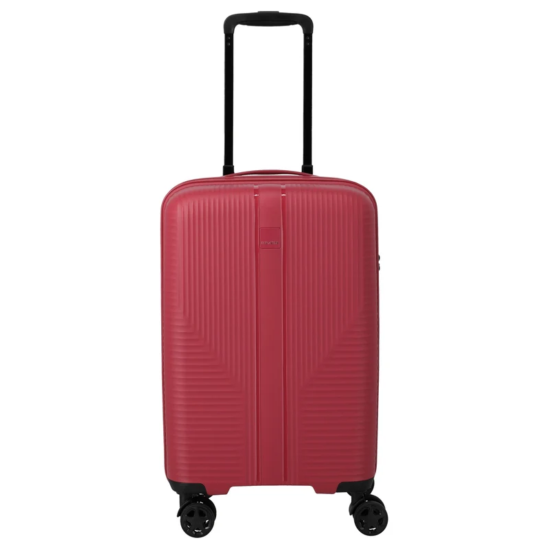 Travelite Air Stripe - 4-Rollen-Trolley Set 3tlg. erw. L/M/S (Slim) (red)