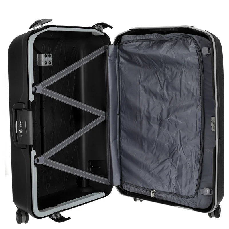 Roncato Light - 4-Rollen-Trolley Set 2tlg. M/L (nero)