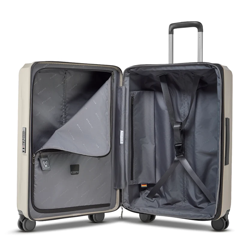 Stratic Phoenix SL - 4-Rollen-Trolley 66 cm erw. (champagne)