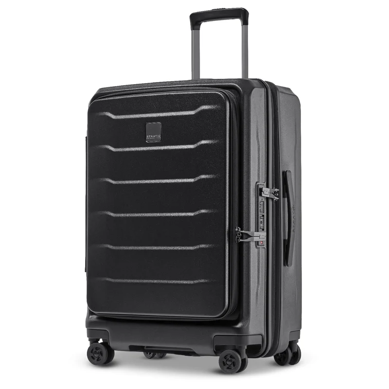Stratic Phoenix ML - 4-Rollen-Trolley mit Vortasche 65 cm erw. (black)