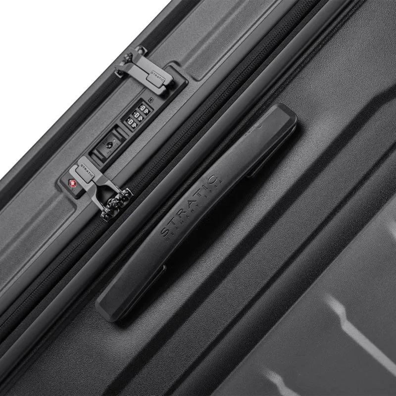Stratic Phoenix ML - 4-Rollen-Trolley mit Vortasche 65 cm erw. (black)