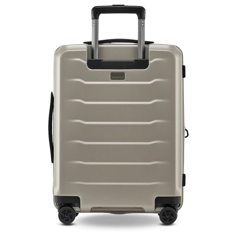 Stratic Phoenix ML - 4-Rollen-Kabinentrolley mit Vortasche 55 cm erw. (champagne)