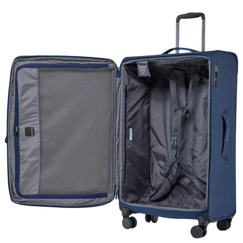 Stratic Lite - 4-Rollen-Trolley 78 cm erw. (dark blue)