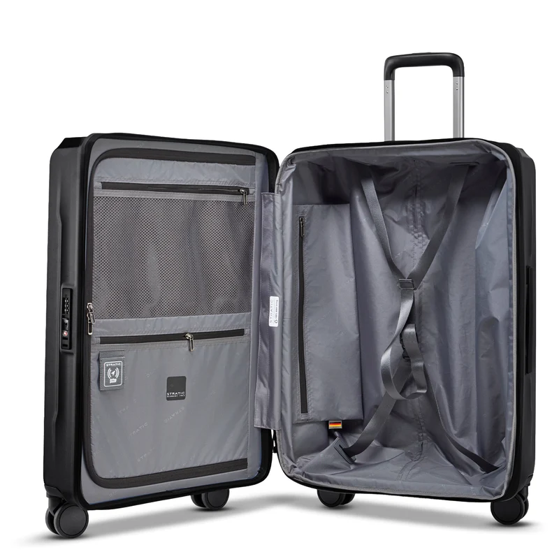 Stratic Phoenix SL - 4-Rollen-Trolley 66 cm erw. (black)