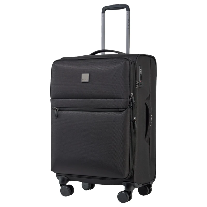 Stratic Lite - 4-Rollen-Trolley 65 cm erw. (black)