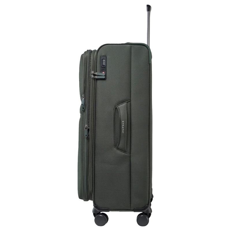 Stratic Lite - 4-Rollen-Trolley 78 cm erw. (dark green)