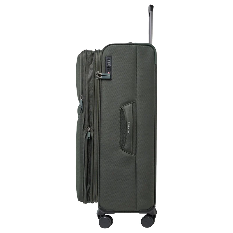 Stratic Lite - 4-Rollen-Trolley 78 cm erw. (dark green)
