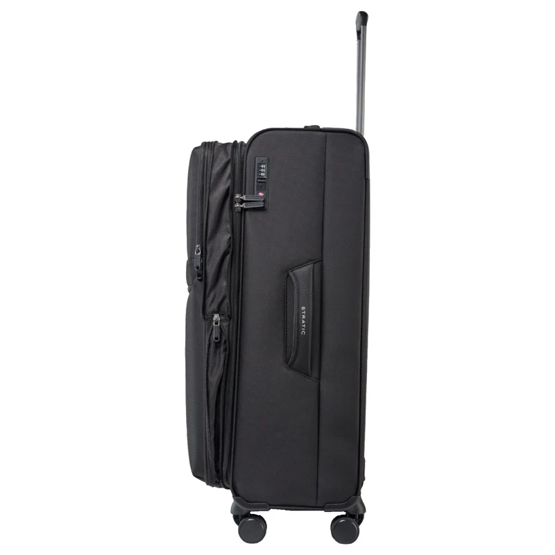 Stratic Lite - 4-Rollen-Trolley 78 cm erw. (black)