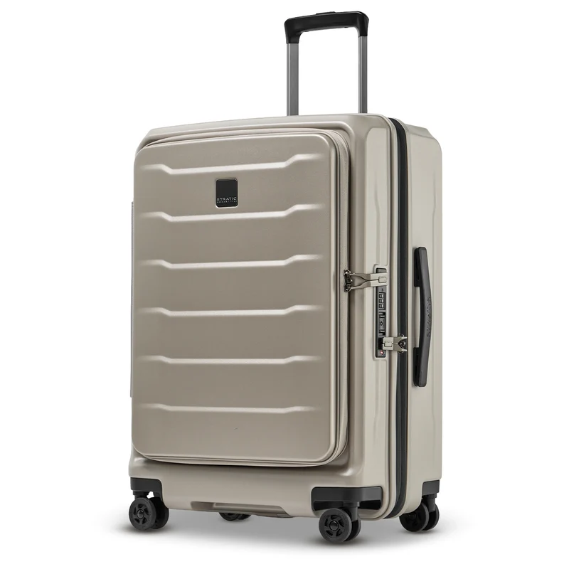 Stratic Phoenix ML - 4-Rollen-Trolley mit Vortasche 65 cm erw. (champagne)