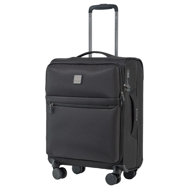 Stratic Lite - 4-Rollen-Kabinentrolley 55 cm (black)