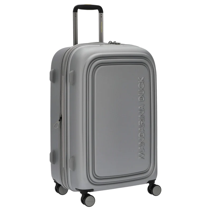 Mandarina Duck Logoduck+ - 4-Rollen-Trolley 70 cm M erw. (silver)