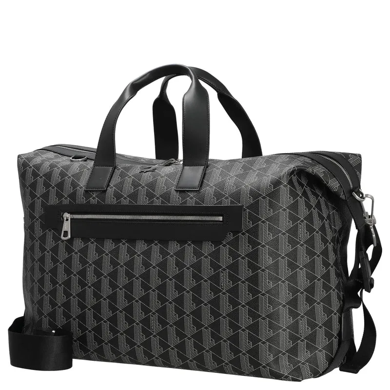 Lacoste The Blend - Reisetasche 15" 50 cm (monogram noir gris)