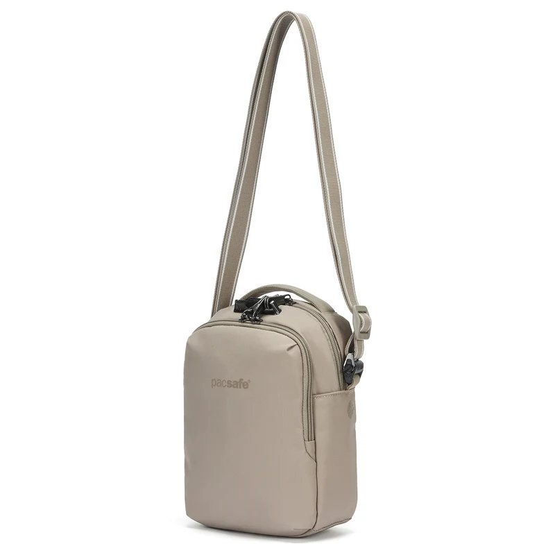 pacsafe V Companion Crossbody - Umhängetasche 23 cm (beige)