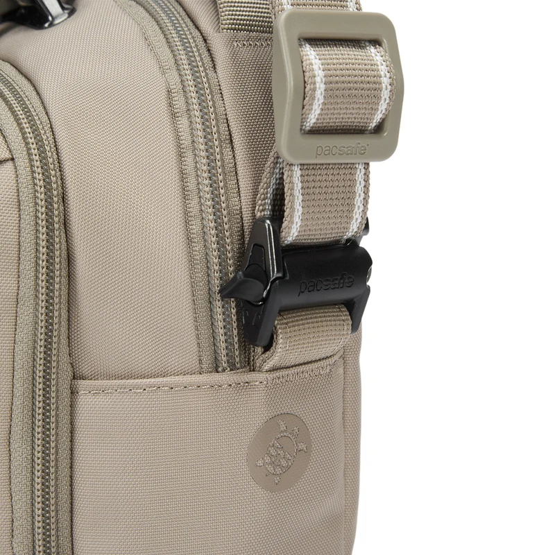 pacsafe V Companion Crossbody - Umhängetasche 23 cm (beige)