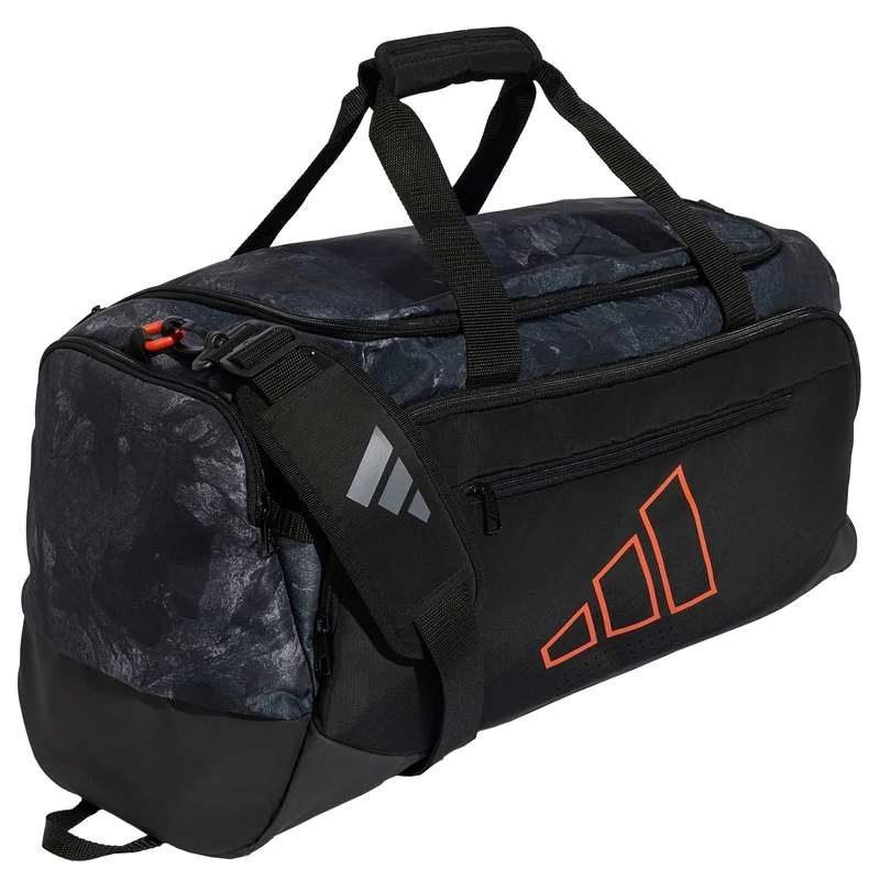 adidas Training Defender Duffelbag - Sporttasche (carbon/gresix/corange)