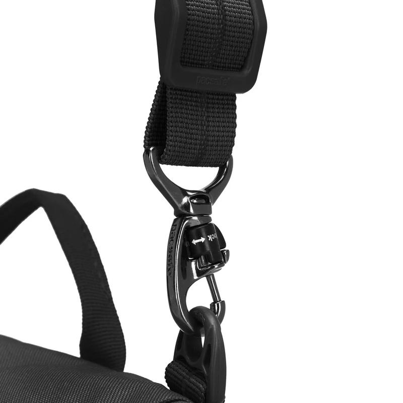 pacsafe GO Saddle Crossbody - Umhängetasche 24 cm (jet black)