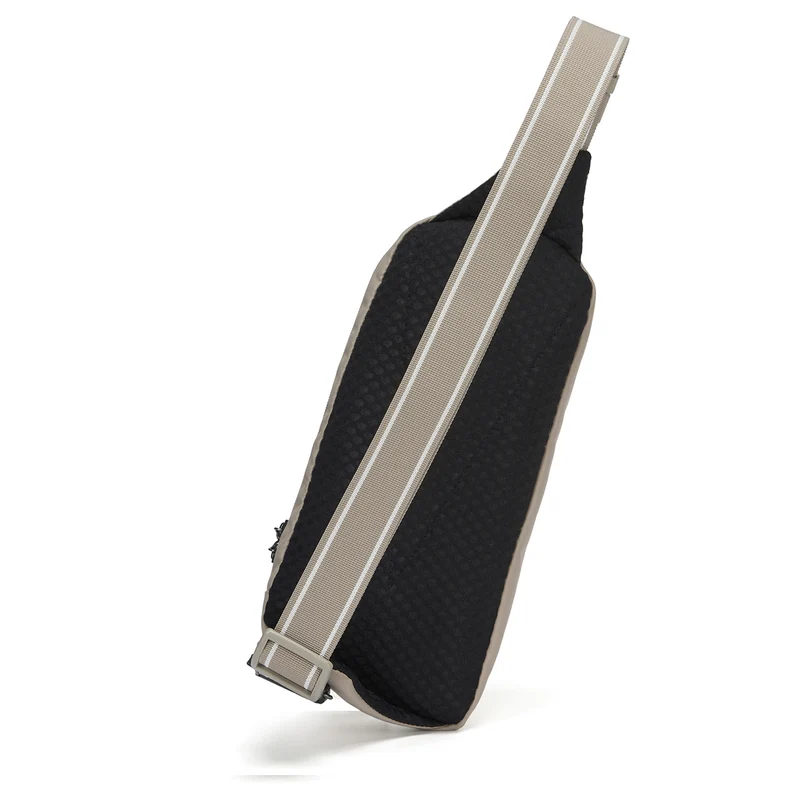 pacsafe V Action Sling - Umhängetasche 33 cm RFID (beige)