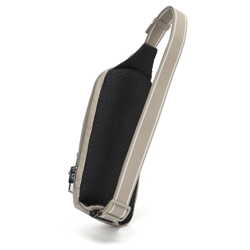 pacsafe V Action Sling - Umhängetasche 33 cm RFID (beige)