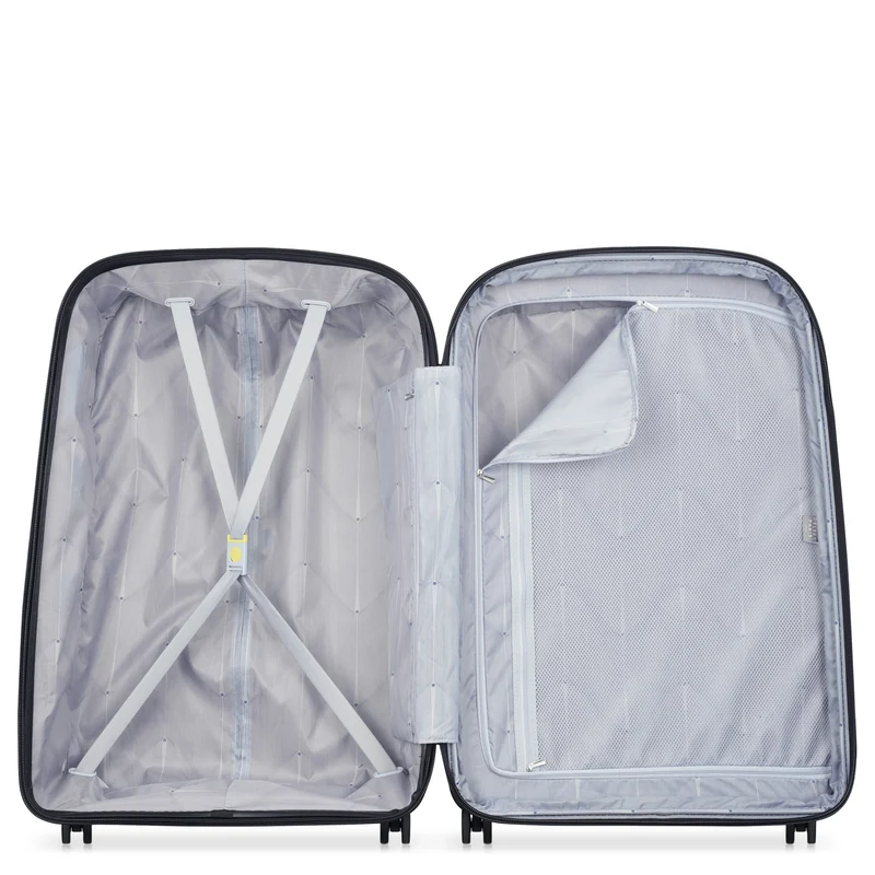 Delsey Paris Belmont Plus - 4-Rollen-Trolley recycelt 76 cm erw. (schwarz)