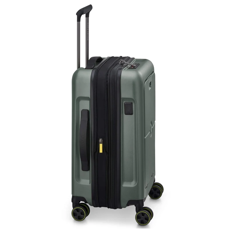 Delsey Paris Turenne 2.0 - 4-Rollen-Kabinentrolley S 56 cm erw. (grün)