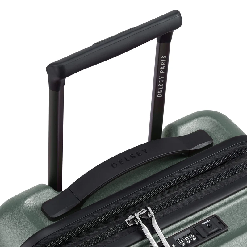 Delsey Paris Turenne 2.0 - 4-Rollen-Kabinentrolley S 56 cm erw. (grün)