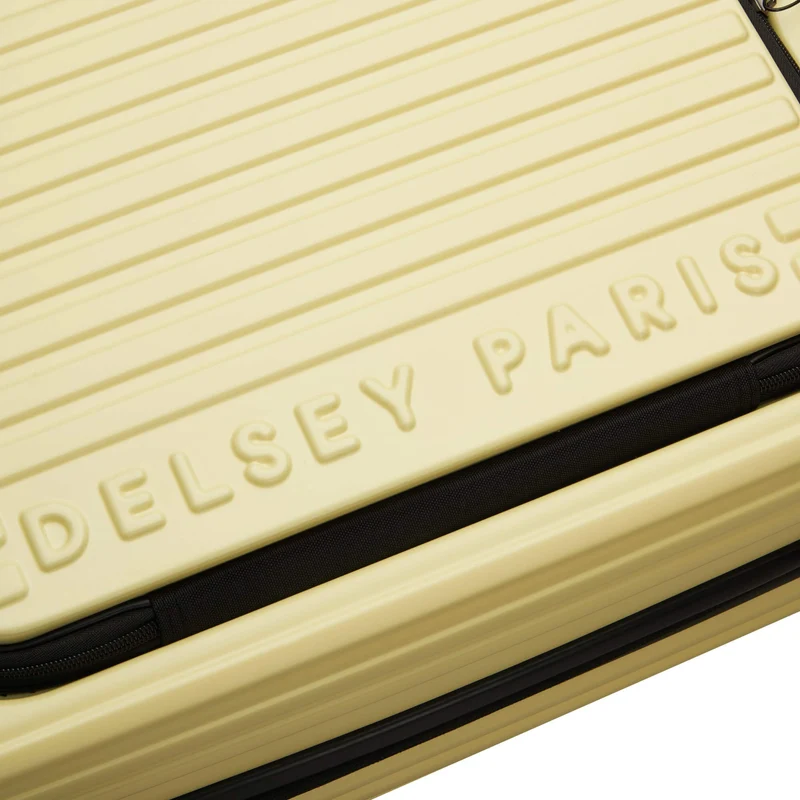 Delsey Paris Securitime - 4-Rollen-Kabinentrolley S 55 cm erw. (blassgelb)