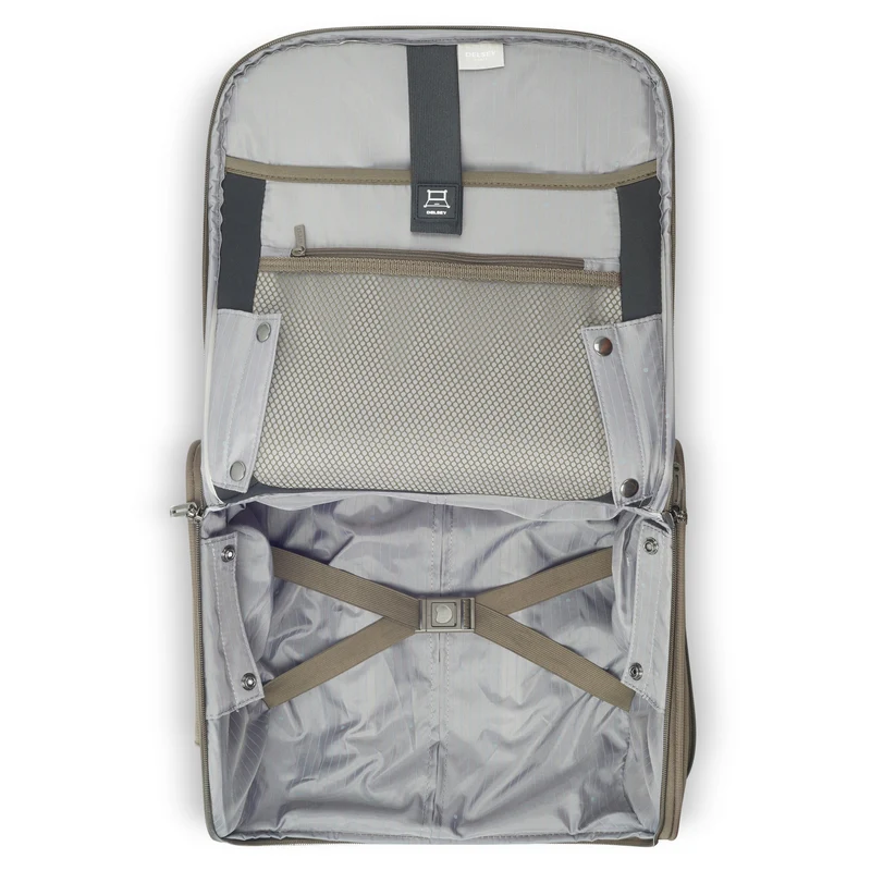 Delsey Paris Helium Dlx 2.0 (Raynair) - 2-Rollen-Businesstrolley 39 cm (mokka)