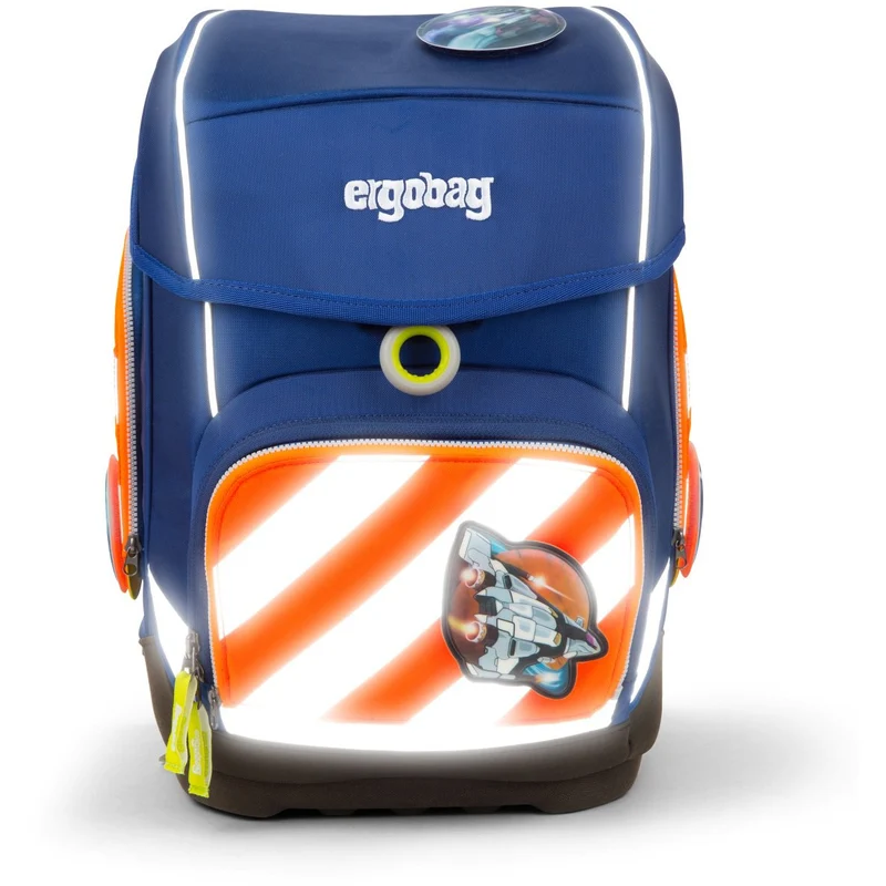 Ergobag Zubehör Cubo Light - Sicherheitsset 3tlg. (bis Modell 2018) (orange)