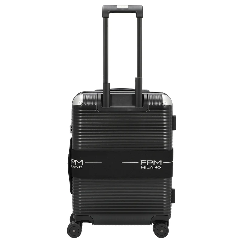 FPM Milano Bank Zip Deluxe Spinner 55 - 4-Rollen-Kabinentrolley 55 cm (eclipse black)