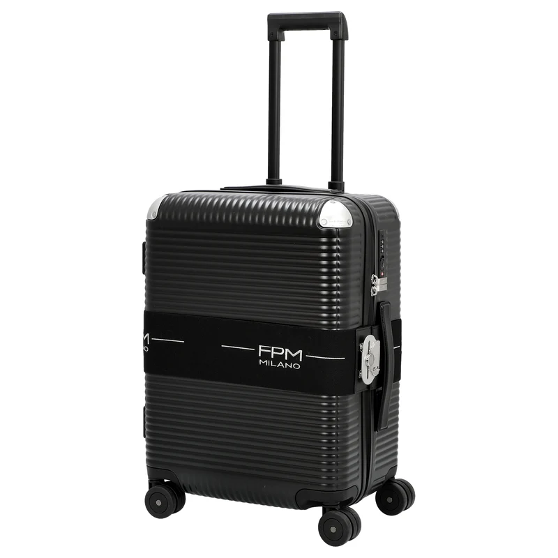 FPM Milano Bank Zip Deluxe Spinner 55 M - 4-Rollen-Kabinentrolley 55 M cm (eclipse black)