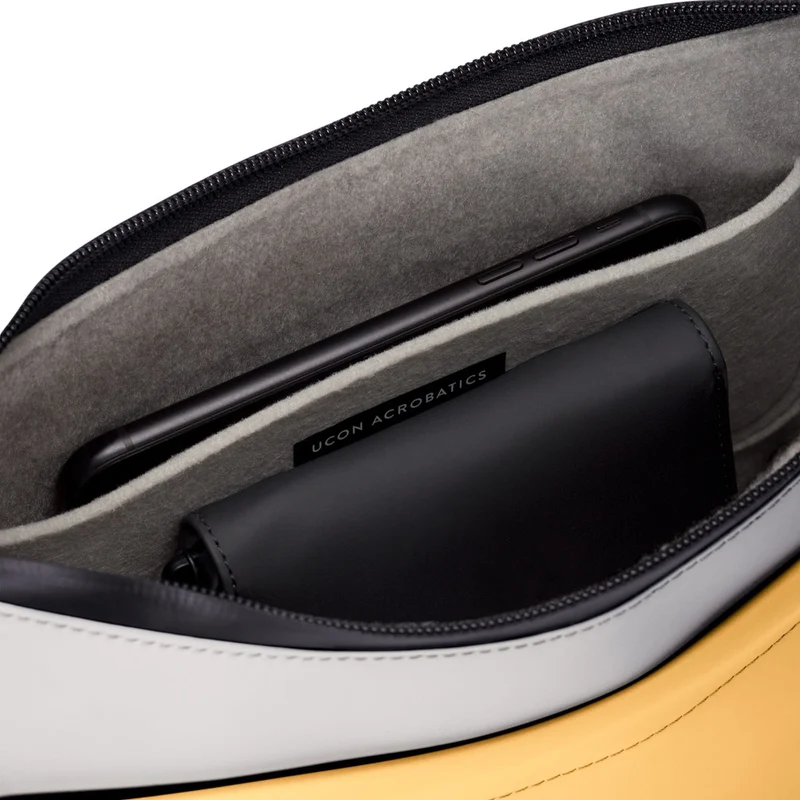 Ucon Acrobatics Alva Medium Lotus Infinity - Umhängetasche 30 cm (glaicer grey-lemon)