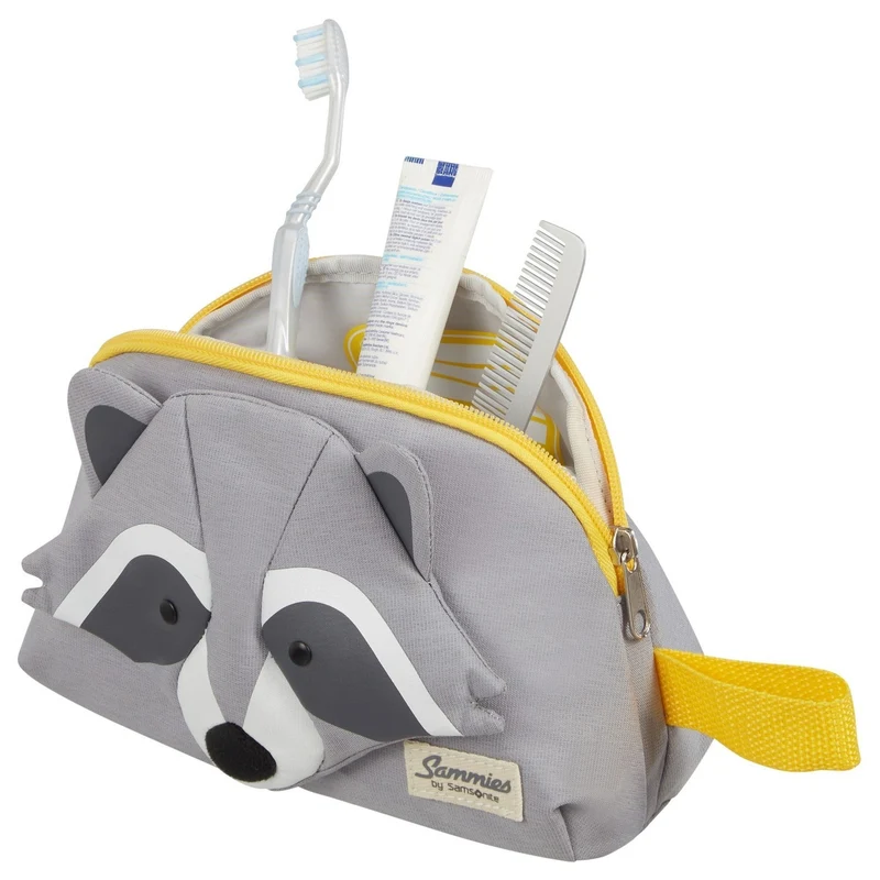 Samsonite Happy Sammies Eco - Kulturbeutel 22 cm (Raccoon Remy)