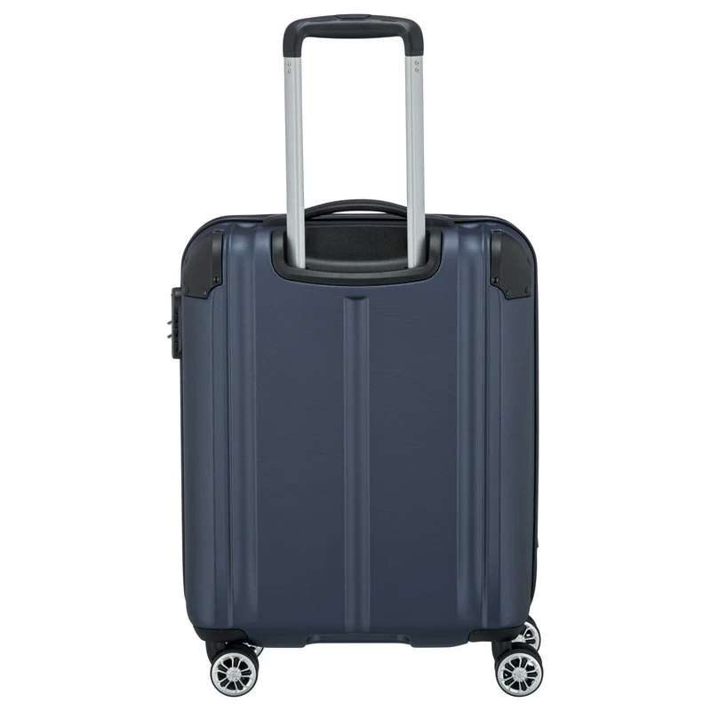 Travelite City - 4-Rollen-Kabinentrolley S 55 cm (marine)