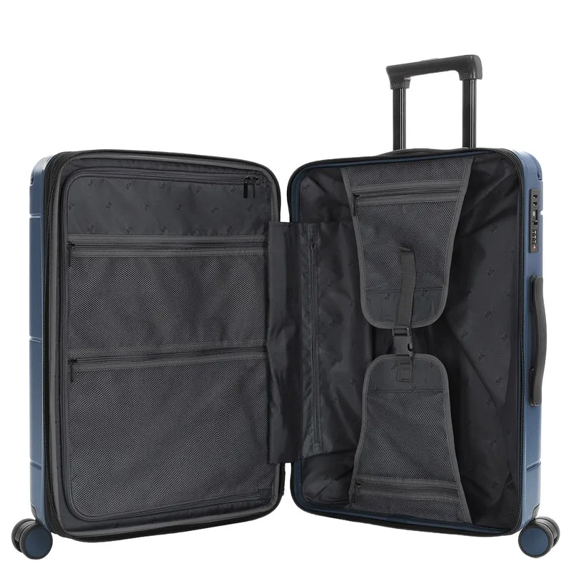 Heys Zen - 4-Rollen-Trolley M 66 cm erw. (navy)