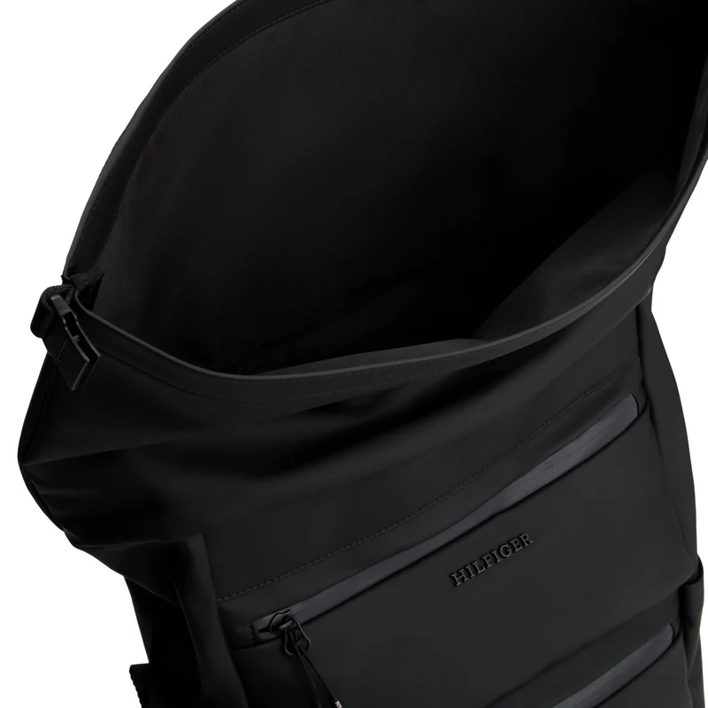 Tommy Hilfiger TPU Rolltop - Rucksack 50 cm (schwarz)