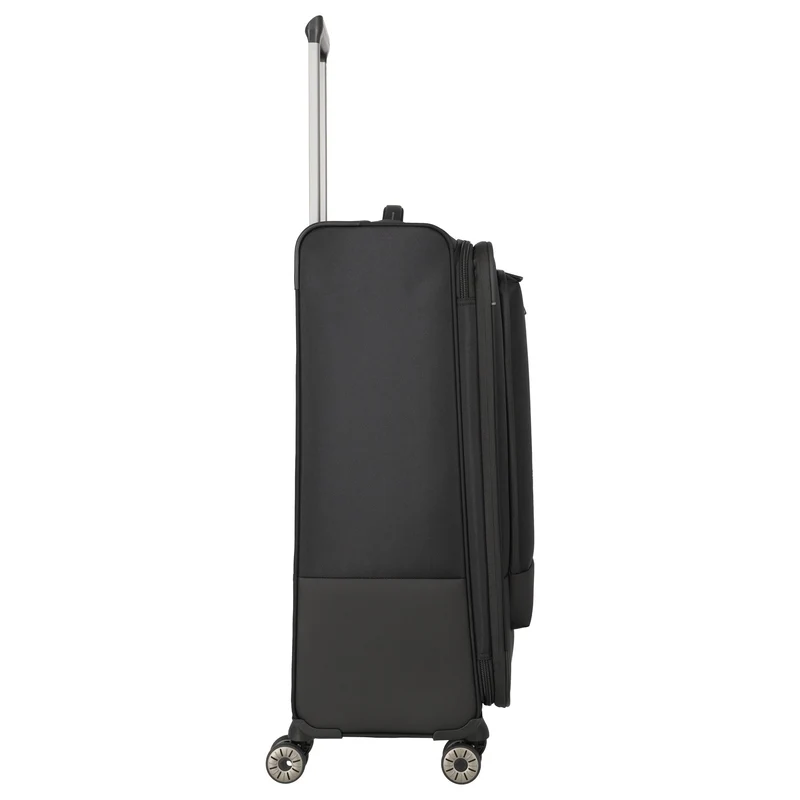 Travelite Crosslite - 4-Rollen-Trolley L 77 cm erw. (black)