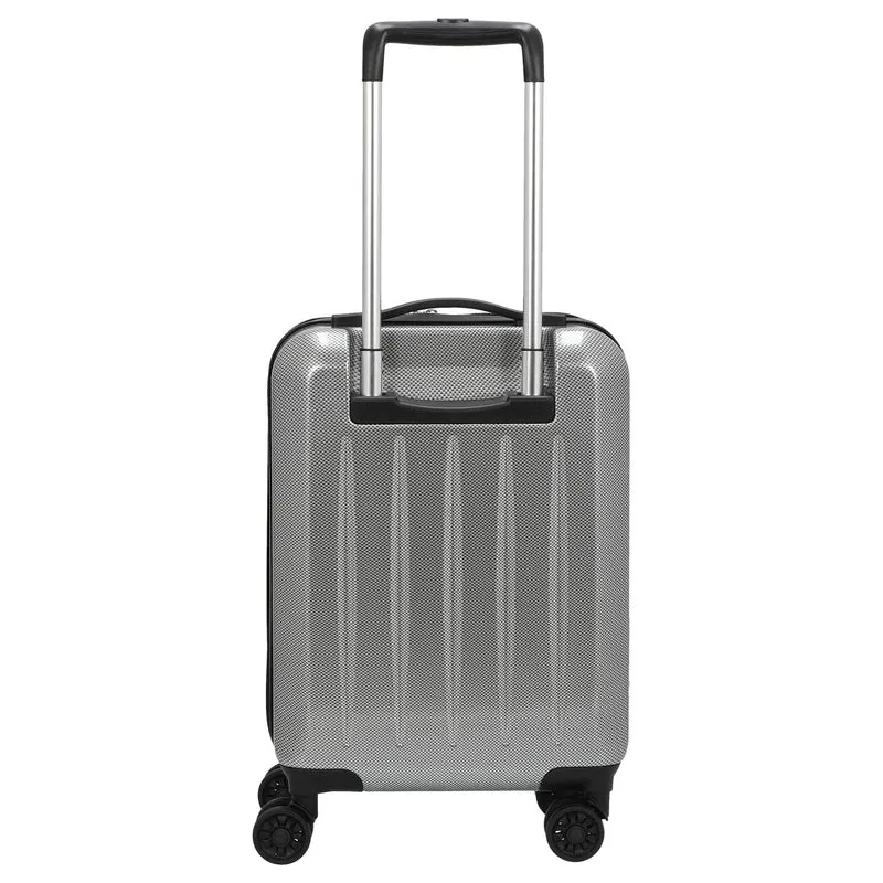 CHECK.IN London 2.0 - 4-Rollen-Trolley 50 cm (carbon silber)