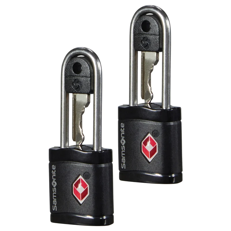 Samsonite Travel Safe Key Lock TSA 2tlg. Schlüssel - Schloss (schwarz)