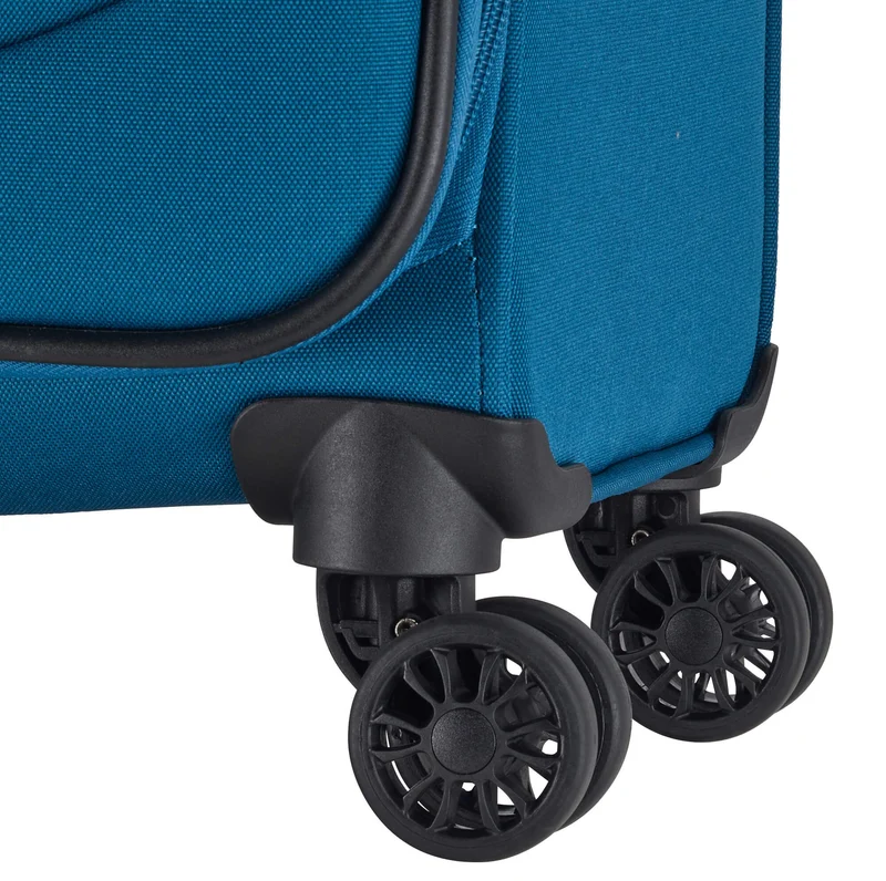 Travelite Chios - 4-Rollen-Kabinentrolley S 55 cm (petrol)